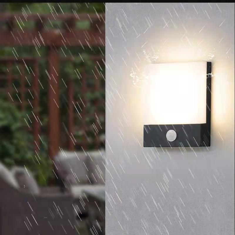 Nieuw Model Waterdichte IP65 Buiten Tuin Decoratieve aluminium Acryl LED Wandlamp Fabriek Directe Verko Woonkamer Slaapkamer