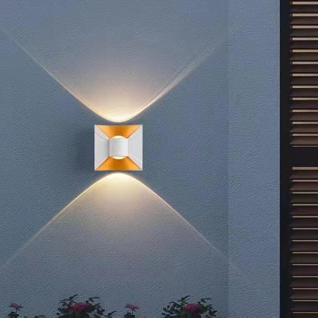 Moderne Mont Décor Extérieur Étanche En Plein Air De Luxe Pour La Maison Chambre Chambre Hôtel Lumière Applique Led Mur Lampe Mur Monté
