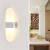 6W Led Light Sliver Acrylique Applique Murale Éclairage Acrylique Applique Rectangulaire Acrylique Tenture Murale Moderne Populaire Veilleuse Prix Usine 