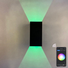 RGBW applique murale couleur changeante LED à intensité variable chevet ambiant IP65 éclairage applique murale Tuya APP WIFI contrôle fête décor intérieur