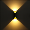 Applique murale étanche 10W applique murale moderne à LED vers le bas éclairage extérieur maison chambre chambre