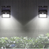 LED Solar Power Light 20LED Applique murale Capteur de mouvement PIR Chauffe-eau solaire étanche extérieur