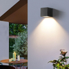 Lumière solaire extérieur applique jardin haut vers le bas étanche en aluminium lumière du soleil applique murale lampe solaire LED lumière extérieure