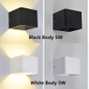 3w 5w Applique Murale Intérieure Éclairage Led Éclairage Intérieur Led Cube De Poterie Applique Murale Intérieure Carré Petite Veilleuse Unique Applique Murale Intérieur Hôtel Décoration Bonne Qualité 