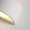 Nouvelle applique murale suspendue moderne tête de lit murale lumière brossé Nickel décor hôtel USB applique murale courbure métal personnalisé lumineux