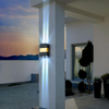 12W haut et bas appliques or noir LED applique murale en aluminium applique murale LED pour chambre salon couloir côté éclairage