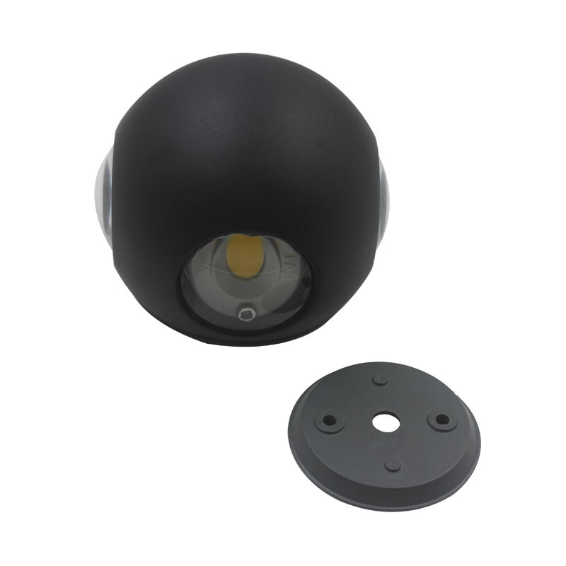 Conception Simple effet merveilleux 6W 12W applique murale porte décoration murale lumière Villa décoration LED support applique murale