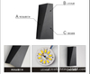 6W moderne carré LED intérieur applique murale en aluminium applique éclairage à la maison chambre salon allée décorer applique murale AC85-265V