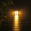 Usine extérieure étanche activée applique murale Led solaire applique murale capteur de mouvement lumières de jardin pour l'éclairage extérieur de la cour