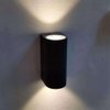 12W colonne Double tête étanche applique murale Unique nuit lampe IP65 étanche applique pour jardin cour décoration