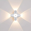 LED applique murale extérieure haut vers le bas décoration projecteur Lotus Villa couloir balcon couloir fond applique murale