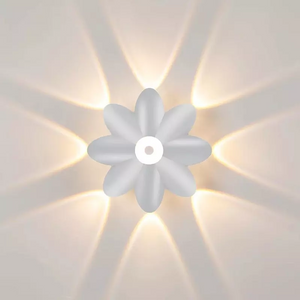 LED applique murale extérieure haut vers le bas décoration projecteur Lotus Villa couloir balcon couloir fond applique murale