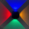 12W Grande Taille Arrivée Boule Lumières Extérieure Vers Le Bas Lumière Multicolore Lumières Appliques Externes Luminaire LED Wandlamp LED Appliques Murales