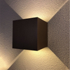 Capteur de mouvement 12W mur LED lumière extérieure étanche IP65 porche jardin applique décoration éclairage Dimmable CubeCOB marchandises