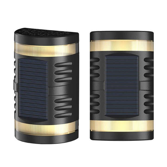 Lumière solaire lampes solaires extérieures led lampes solaires applique murale solaire extérieure jardin extérieur lumière décorative pour la maison lampes solaires Led étanches IP65 lampe décorative de cour de parc