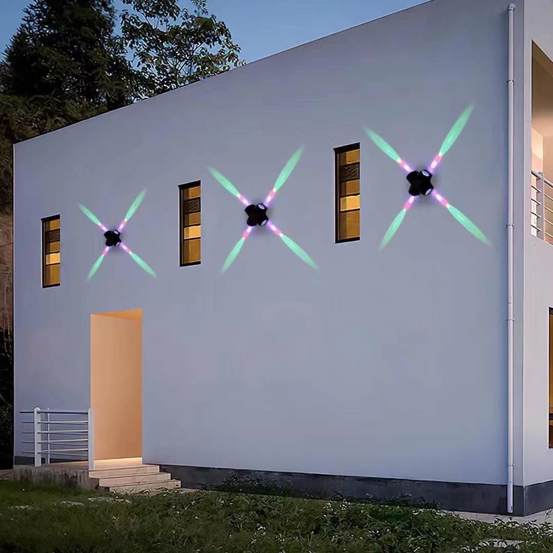 Applique murale LED de haute qualité extérieure décoration d'hôtel de lampe de jardin étanche IP65 avec prix d'usine