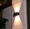 6LED applique murale solaire extérieure étanche LED appliques murales pour cour rue paysage jardin décor lampe solaire applique murale extérieure