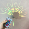 Nouveau 3W RGB avec contrôleur à distance tactile coloré appliques nordiques éclairage pour fête maison chambre