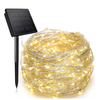 Guirlande solaire guirlande lumineuse 200m lumières de Noël étanche guirlande extérieure lampe à énergie solaire noël pour la décoration de jardin.