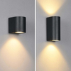 Imperméable à l'eau de montage vers le bas de l'applique extérieure de la lumière du jardin, grande LED murale extérieure