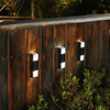 6LED applique solaire IP65 extérieur étanche cour lumière jardin villa extérieur mur lavage lampe applique murale