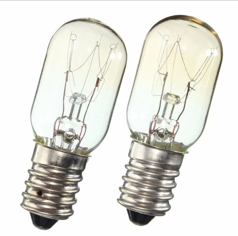 AC220 230V Edison Ampoule E14 SES 15W 25W Réfrigérateur Réfrigérateur Ampoule Lampe À Filament De Tungstène Ampoules Blanc Chaud Plafond Projecteur