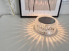 Lampe de table en cristal de rose espagnole Lampes de bureau de chambre à coucher lampes led pour table de chevet Charge USB Chevet Romantique Veilleuse Atmosphère Pétale 