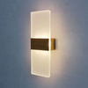 6 w acrylique applique murale touches de piano applique murale pour salon salle de bain chambre lumière Luminaire 85-265 V veilleuse