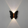 Applique murale extérieure en forme de papillon 6w IP65 étanche pour la lumière décorative de jardin