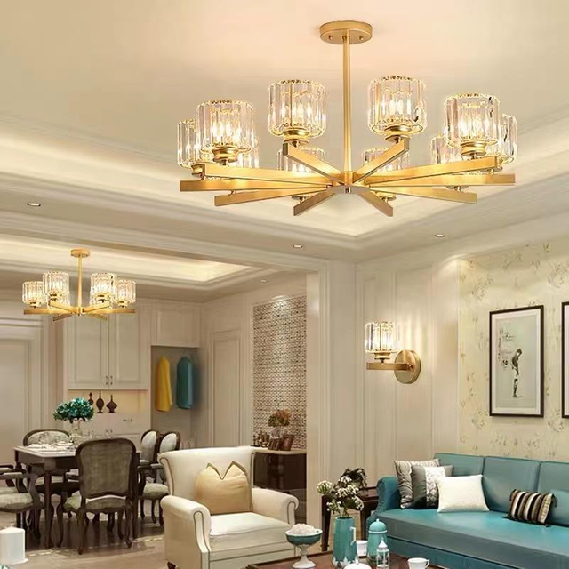 70W Pendentif Lumière salle à manger lustre foyer lustre Noir Led Design Nordique En Aluminium Moderne Lampe Lumineuse Éclairage Salon Salle D'emballage