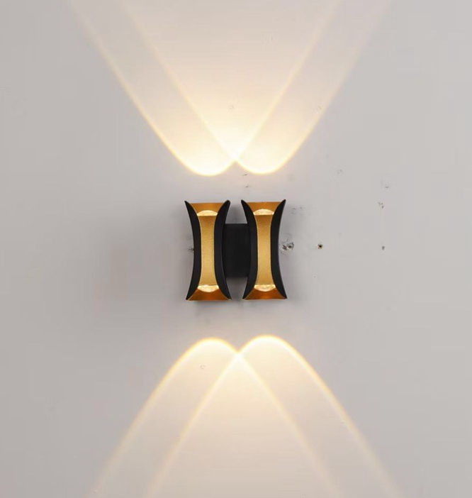 Lampes murales en verre de jardin luminaire extérieur extérieur rétro IP65 étanche LED pour maison porche couloir passerelle et porte Patio