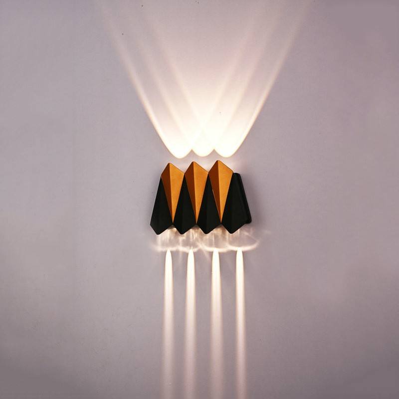 LED extérieur étanche applique murale moderne créatif IP65 hôtel Villa salon fond applique murale