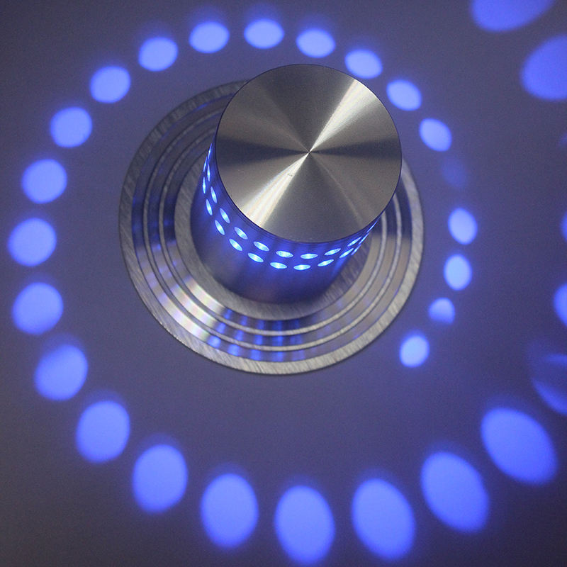 Applique murale rgb de bonne qualité 3w décoration de plafond intérieur applique murale led intégrée en stock avec barre KTV de chambre intérieure