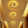 Applique murale de plafond poreuse Rgb LED montée au plafond avec télécommande pour la cour d'applique de lumière de barre de restaurant d'intérieur
