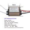 4-5W LED Driver Light Transformateur Alimentation Adaptateur Entrée AC85 - 265V DC12-18V Courant Constant 300mA pour 5050/3528 LED Strip