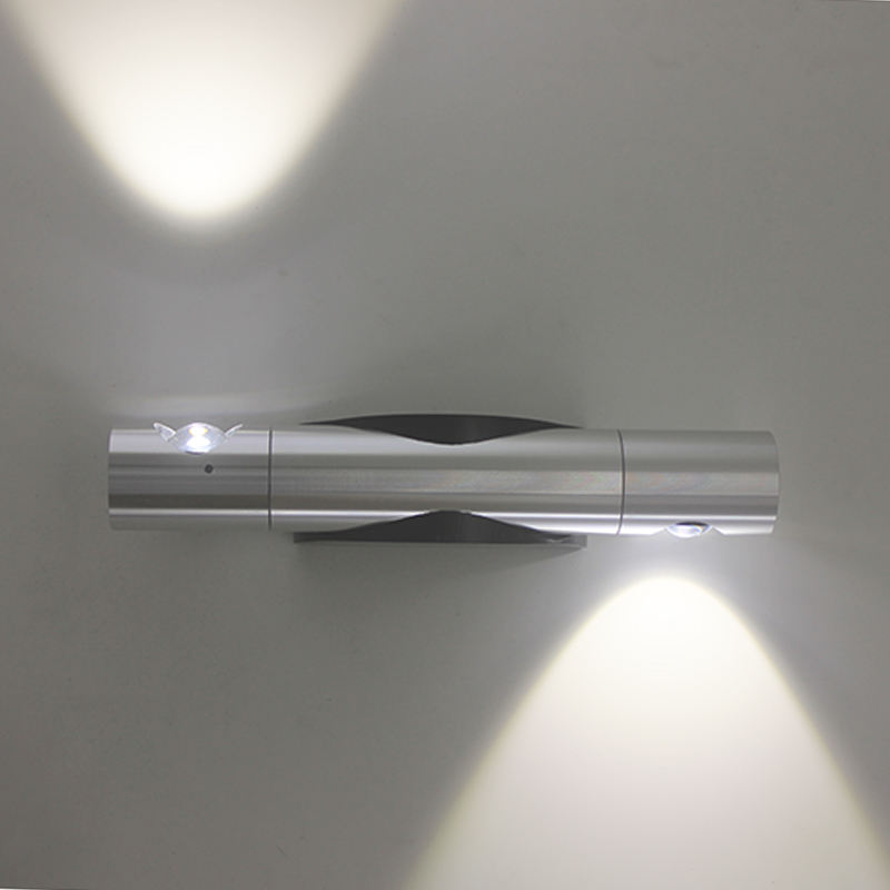 2x3W AC85-265V 360 degrés Rotation mur LED luminaires lecture applique miroir éclairage escalier lumière moderne applique murale
