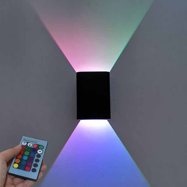 Moderne minimaliste LED lampe en aluminium lampe de chevet mur salle de bain miroir lumière appliques extérieures modernes