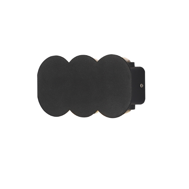 Moderne étanche extérieur 4W mur LED lampe IP65 aluminium haut et bas applique murale jardin porche applique décoration lumière 110V 220V