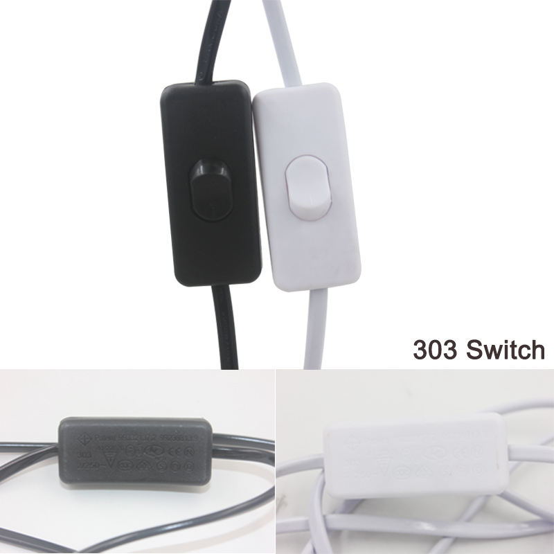 EU US UK E27 cordon d'alimentation ampoule support de Base câble d'extension lampe à LED fil interrupteur prise électrique convertisseurs de prise 110v 220v