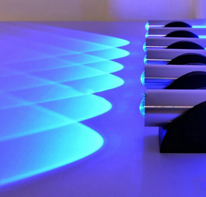 Nouvelle arrivée haut et bas led applique intérieure applique chambre d'hôtel décoration mur LED lumière