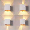 Cube Motion Sensor Haute Qualité LED Applique Murale 12W Blanc Réglable Extérieure IP65 Étanche Pour Intérieur Salon