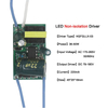 8-50W lampe à LED pilote transformateur de lumière entrée AC175-265V adaptateur d'alimentation 220mA courant pour LED Spot ampoule puce