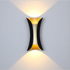 Applique murale de jardin IP65 applique murale LED étanche extérieure 10W AC 110V 220V éclairage haut et bas blanc et couleur ambiance apparaissent