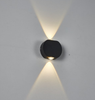 Applique murale LED extérieure 4W haut et bas en aluminium applique murale jardin LED