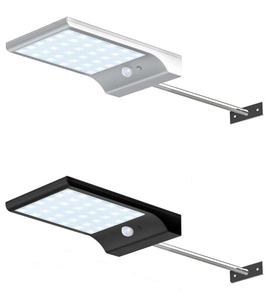 LED COB lumière solaire capteur de mouvement extérieur applique murale étanche lampe de jardin projecteurs voie d'urgence rue lampe de sécurité
