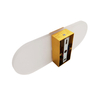 6 W angle rond noir acrylique applique chambre escalier lampe fond applique pour mur LED décoration d'hôtel