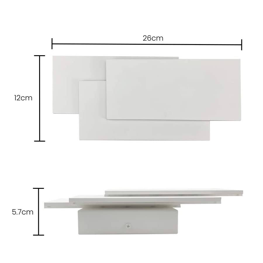 Nouvel hôtel moderne 12W led applique murale pour chambre salon chevet décoration intérieure noir vanité moderne se vend bien électronique
