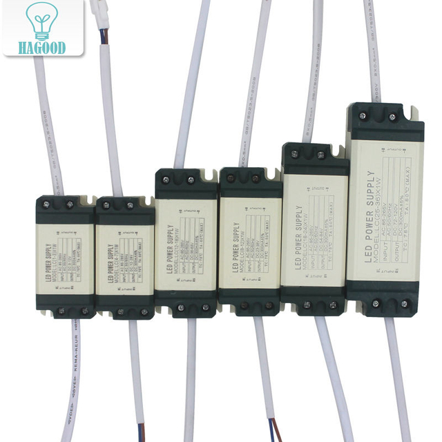 Conducteur Led en plastique Conducteur Led en plastique Transformateurs d'éclairage Coque en plastique sûre Conducteur LED Transformateur de lumière LED Adaptateur d'alimentation pour lampe/ampoule à LED