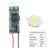 10W 20W 30W 50W haute puissance projecteur LED puce COB + AC/DC 12V entrée projecteur LED alimentation Led driver