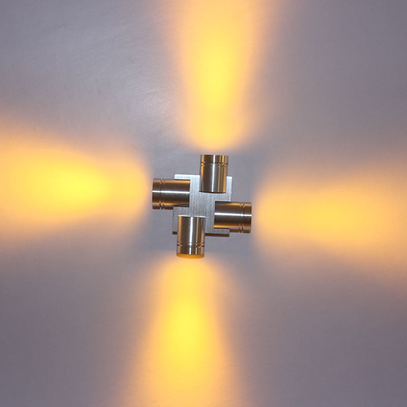 Applique Murale Led Murale 2W 4W Lumière d'Escalier d'Angle pour la Décoration de la Pièce Intérieure